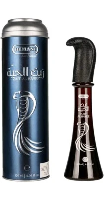 HEMANI Snake Oil Schlangenöl mit Rizinus, Sesam & Olivenöl *Haar Verlängerung* 120 ml