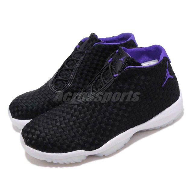 jordan future black and purple