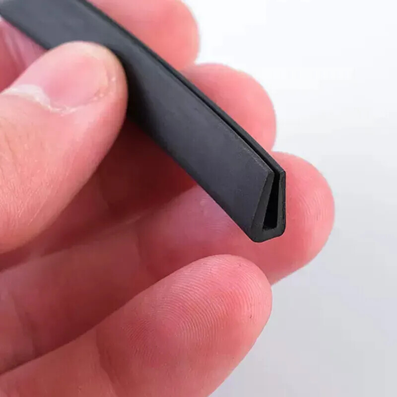 2M Universal U-Shape Rubber Car Door Edge Guard Seal Protector Strip