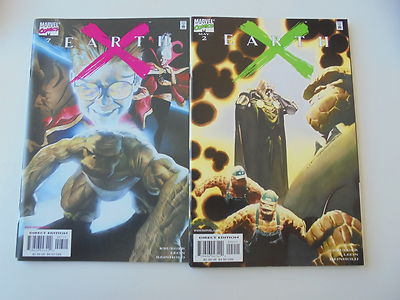 6x Earth X Nr.2-8 US Marvel Comic Zustand 1