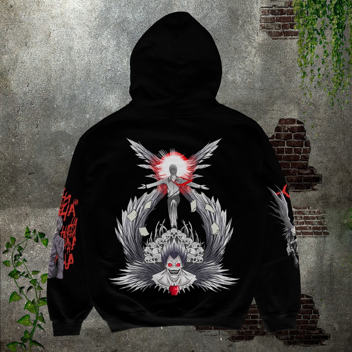 Unisex Oversize Death Note Kira Anime Hoodie | eBay