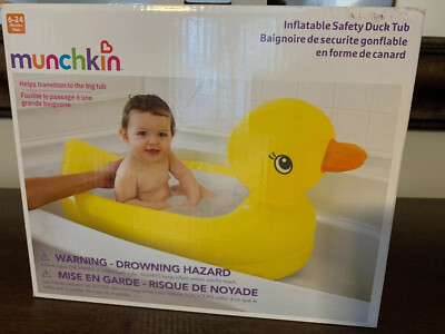 inflatable safety duck tub