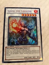 Laval the greater 1st edition rare foil yu-gi-oh gaming cards cscan
