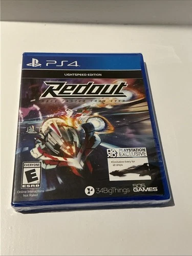 Redout Lightspeed Edition - PS4 - Brand New | Factory Sealed