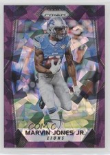 2017 Panini Prizm Purple Crystals Prizm 53/75 Marvin Jones Jr #177 0f8