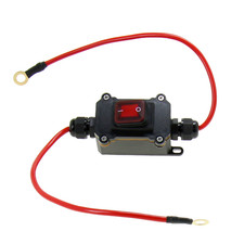 Waterproof 12V 24V Battery Disconnect Switch for Motorcycle and Marine DC Use