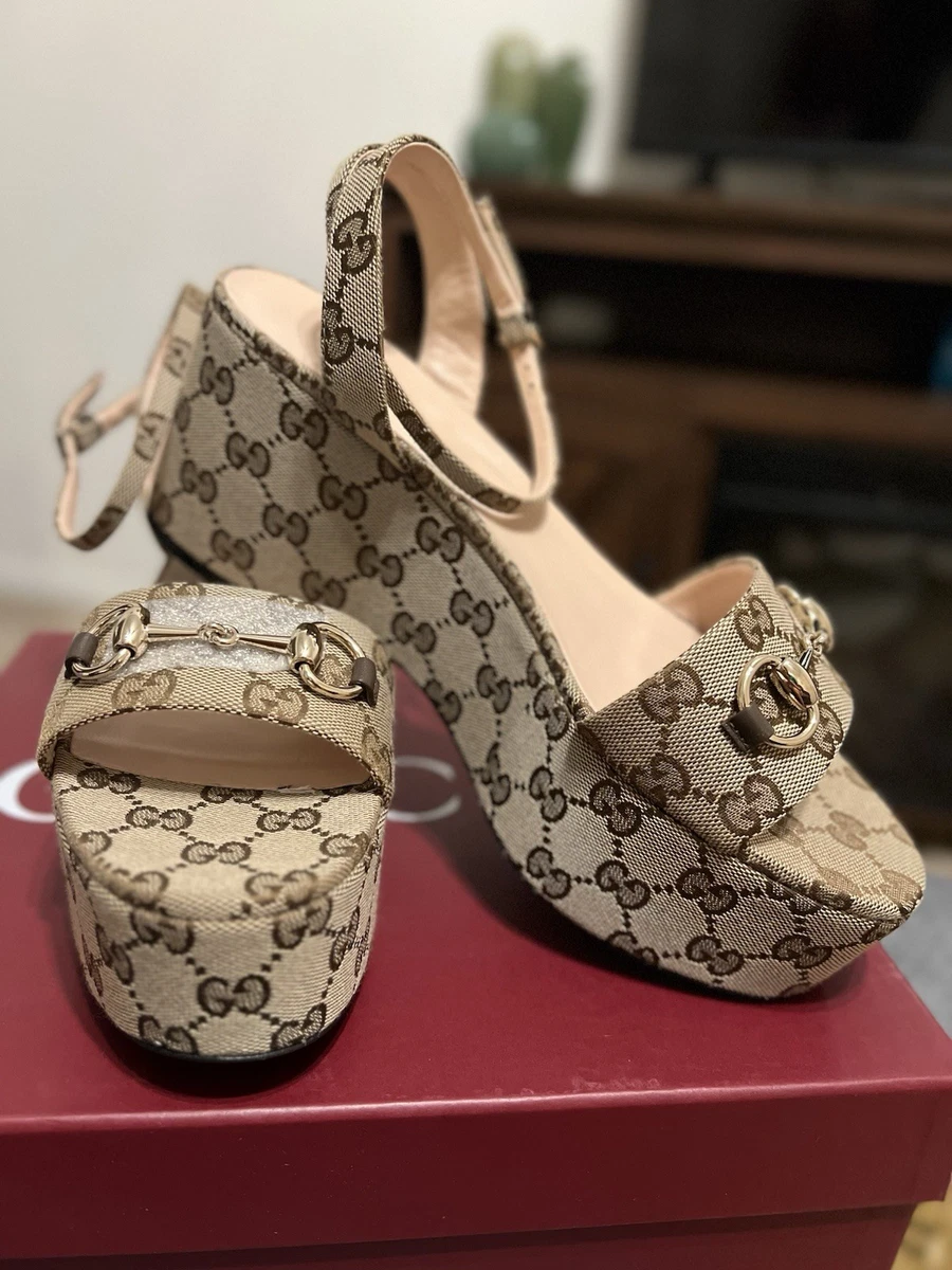 Gucci Wedge Casual Sandals for Women for sale | eBay