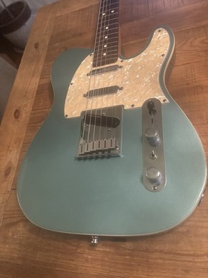 1997 Fender Telecaster Plus V2 Lace Sensors TBX RARE TEAL GREEN METALLIC 
