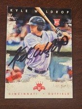 2016 Diamond Kings KYLE WALDROP Reds In-Person Signed Autographed AUTO