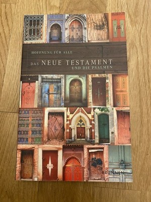 Hoffnung für alle: Das Neue Testament und die Psalmen. Doors Edition Fontis, - B