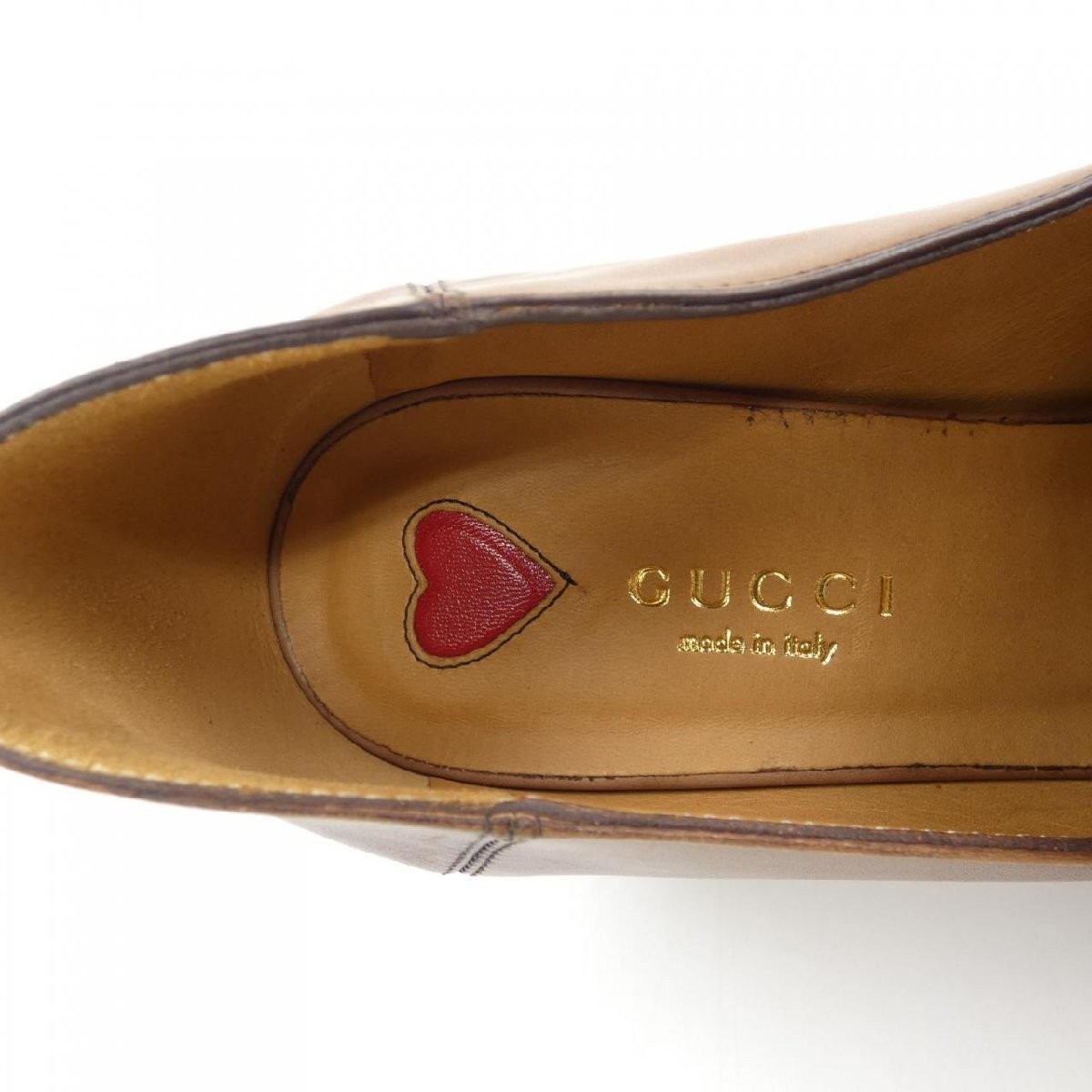 GUCCI shoes pumps size 35 US5 brown women thumbnail 16