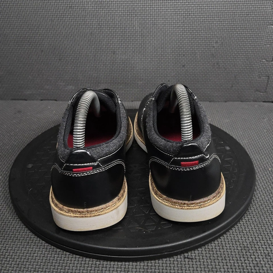 Zapatos Stacy Adams Redzone Niños Talla 5M Cuero Negro Punta de Ala Oxford Vestido Informal Foto 4 de 4