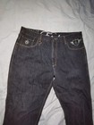 MEN'S Y2K EMBROIDERED COOGI DENIM JEANS SZ 49/30 — photo 2
