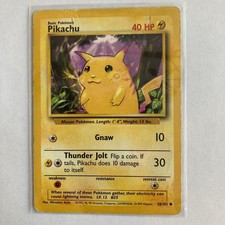 Pokemon Card Pikachu 025
