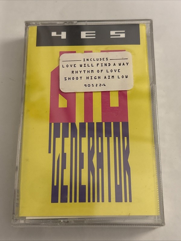 YES - BIG GENERATOR CASSETTE TAPE FACTORY SEALED 1987