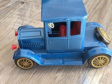 Vintage Tin Friction Ford Model T Toy Car