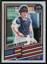 2026 Panini Baseball #32 Andrew Costello Base Prizms Silver