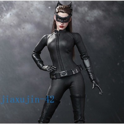 The Dark Knight Rises Catwoman Costume Selina Kyle Cosplay Women Jumpsuit Set