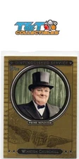 Winston Churchill 2007 Topps Distinguished Service #DS26 Prime Minister 8a