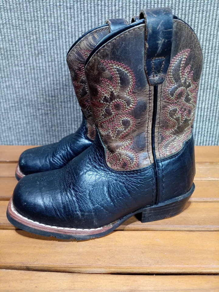 Dan Post Western Cowboy Boots Infant 6.5 D - Image 2 of 4