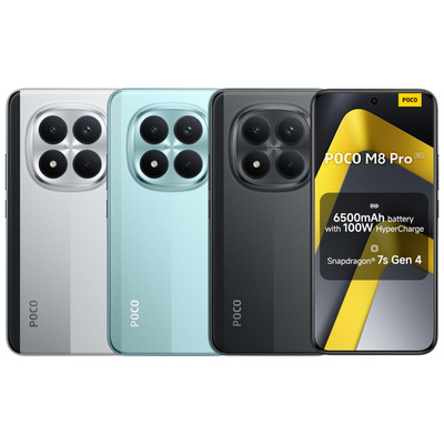 Xiaomi POCO M8 Pro 5G - Dual SIM (Unlocked) - UK Version - BRANDNEU