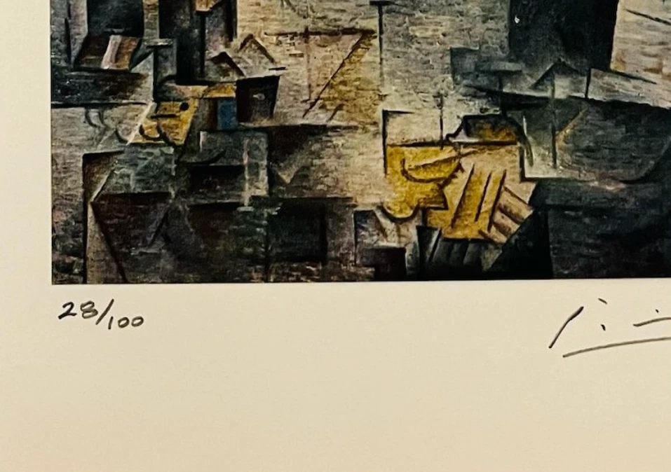 Pablo Picasso Hand-Signed Original Print With COA and +$3,500 USD Appraisal - Image 3 of 4