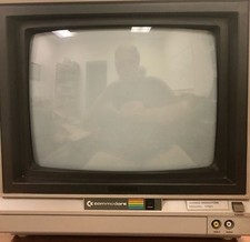 Commodore 1701 Color Video CRT Monitor Retro ...