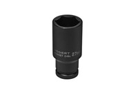 HÖGert Technik HT4R027 Schlagschrauber-Einsatz 1/2″, 27 Mm, Crmo, Tief, Brandneu