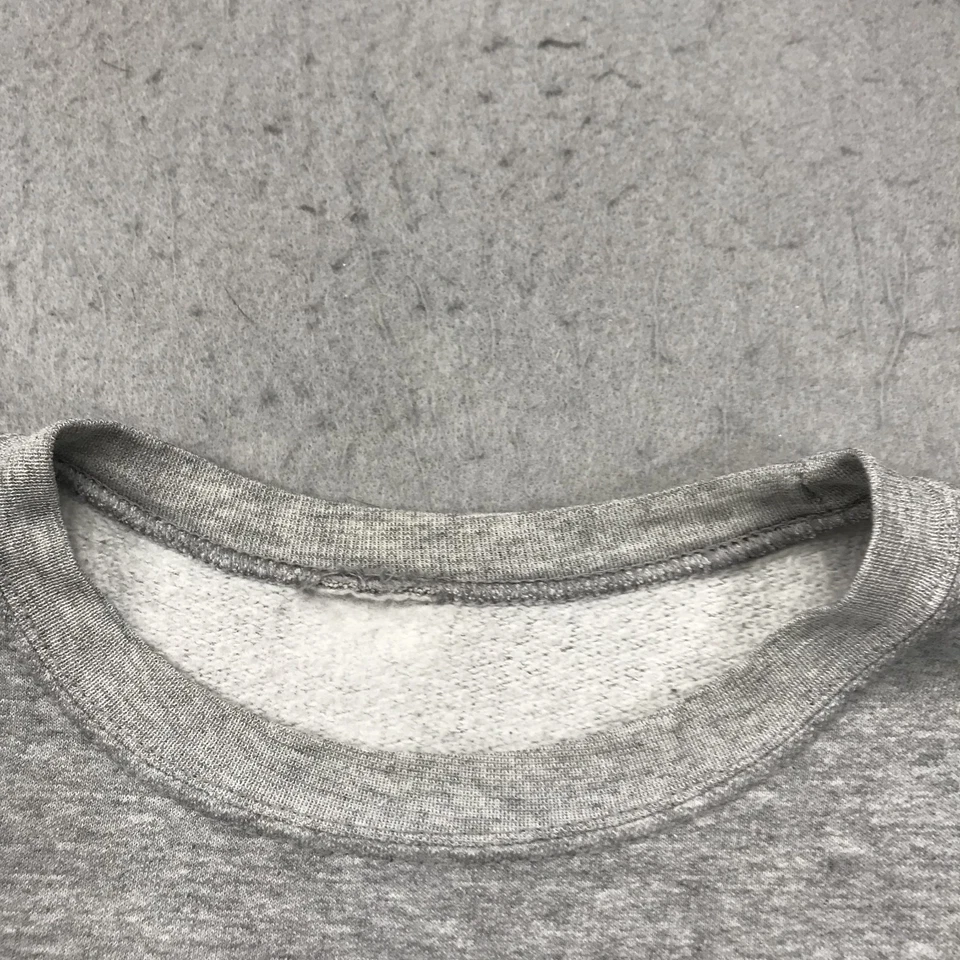 Sudadera DE COLECCIÓN Milwaukee Bucks Para Hombres Grande Gris Polar Cuello Redondo NBA Años 90 Foto 4 de 4