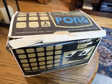 Vintage Sears Tele-Games Atari Pong Game TV 1975 Consol