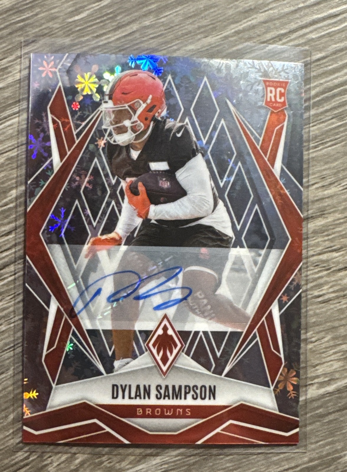 2025 Panini Phoenix - Rookies Dylan Sampson #250 Winter Autographs /35 Auto