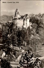 RPPC Bran Castel Romania vintage postcard z315