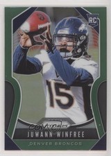 2019 Panini Prizm Rookies Green Prizm Juwann Winfree #387 1u6