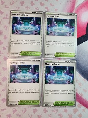 x3 Mystery Garden 122/132 - Mega Evolution - Pokemon Playset - NM English