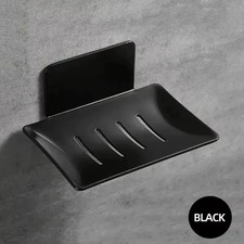 No Drilling Soap Dish Holder Wall Mounted Drain Soap Sponge Box for Soap hold