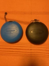 Black & Blue DiscGear 20 Disc Storage Case CD DVD Holder Lot of 2 Plastic Y2K