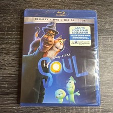 Disney Pixar Soul Blu-ray and DVD Set Brand New SEALED 