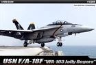 1/48 USN F/A-18F VFA-103 Jolly Rogers #12309 ACADEMY HOBBY MODEL KITS