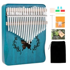 Kalimba 21 Keys, Portable Kalimba Thumb Piano, Finger Piano Kalimba 21 Keys, ...