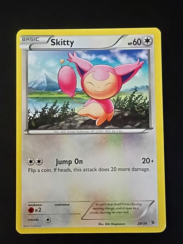 Pokemon - SKITTY  28/39 - DECK EXCLUSIVE - KALOS STARTER SET
