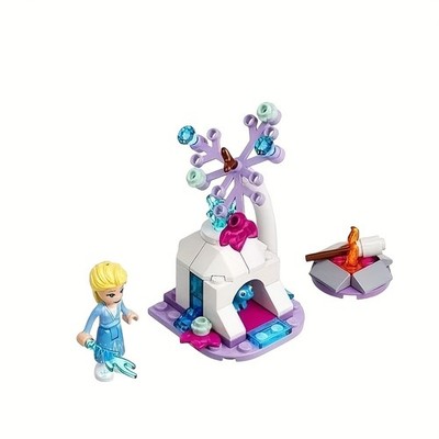 European Version, LEGO 30559 Elsa And Bruni'S Forest Camp, A Toy Building Block