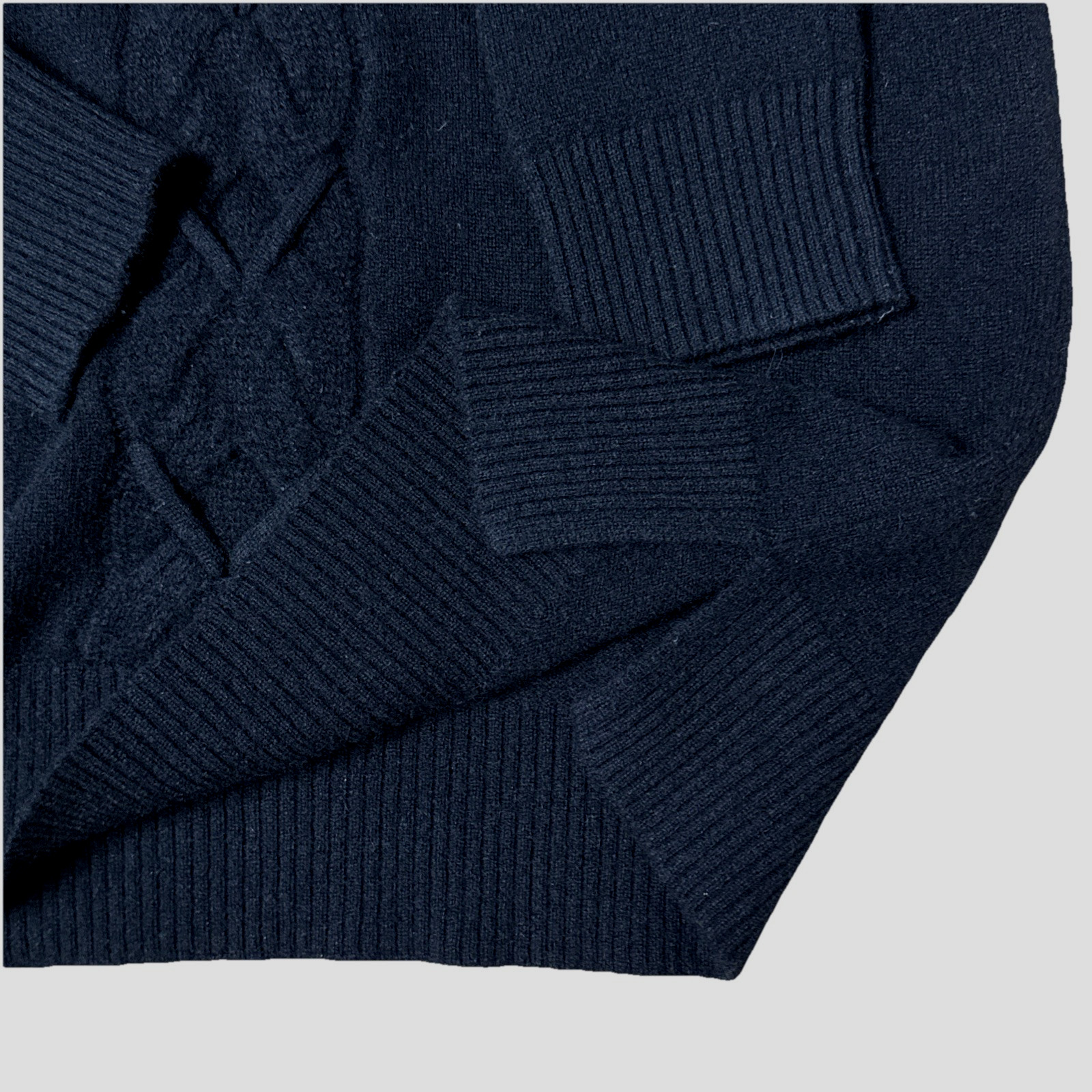 Neiman Marcus Sofia Cashmere Turtleneck Cable Kni… - image 6