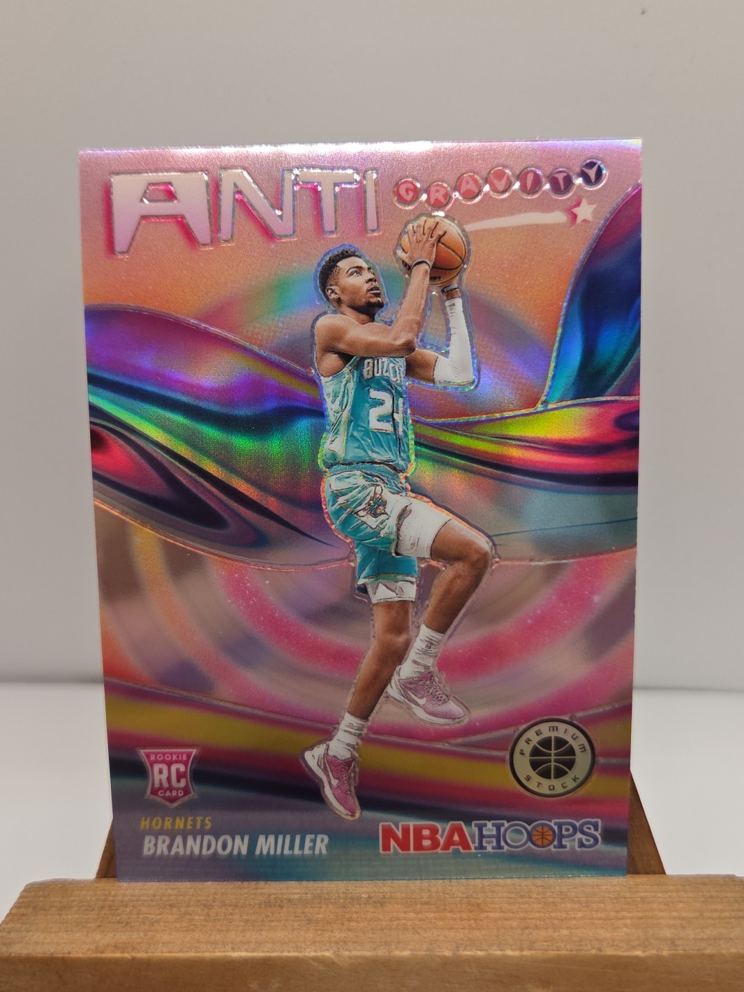 Brandon Miller 2023-24 Hoops Premium Stock #11 Anti Gravity Silver Prizm