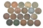 Lot 20 1800's 1890-1899 Indian Head Penny Cents US Coin Collection 2/5 Roll *303