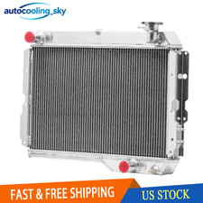 3-row Aluminum Radiator Fits 1980-90 Toyota Land Cruiser Bj60 Fj60 3.4l 4.2l Mt