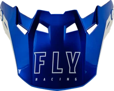 FLY RACING 73-47132L FORMULA CC CENTRUM VISOR METALLIC BLUE/LIGHT GREY XL/2X