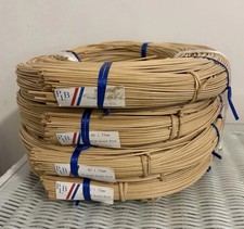 Round 2 Reed LOT OF 4 COILS 1.75mm Diameter Undyed PLB Basket Caning Wicker