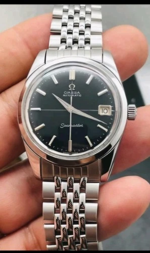 Vintage Omega Seamaster Automatic Ref 166010 Cal 562 Black Dial 1960s