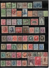 Nice large lot (4 scans) mh/used Belgium 1800 s-1950 s-inc/BOB -nice cancels