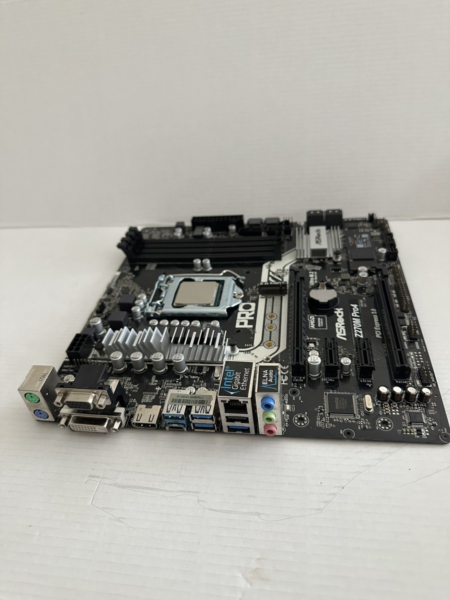 CPU ASRock Z270 Pro + i7 7700k ASRock > Fatal1ty Z270 Professional Gaming i7